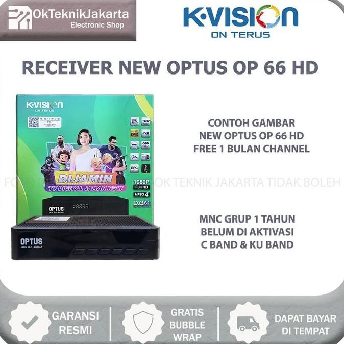 Ready Receiver Parabola Optus New Op 66 Hd Bisa Buka Mnc Group