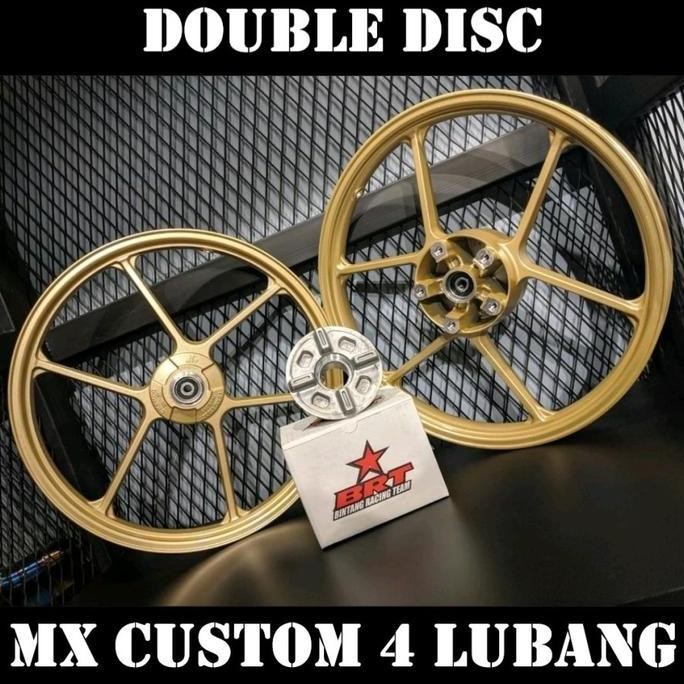 Velg Chemco Brt 160 Ring 17 Mx King Sonic Supra Gtr Satria F Fu Gsx Custom Double Disc 4 Lubang