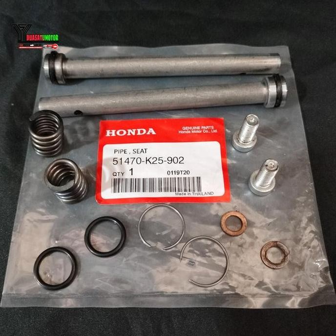 Suling Shock Assy Depan Pipa Shock Bawah Assy Original Ahm Honda 5170-K25-902  Made In Thailand, Bea