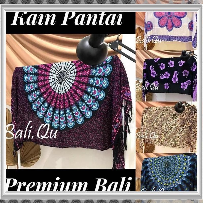Promo Kain Pantai mandala Premium Bali Outer Kekinian - Termurah Terlaris Berkualitas Langsung Kirim