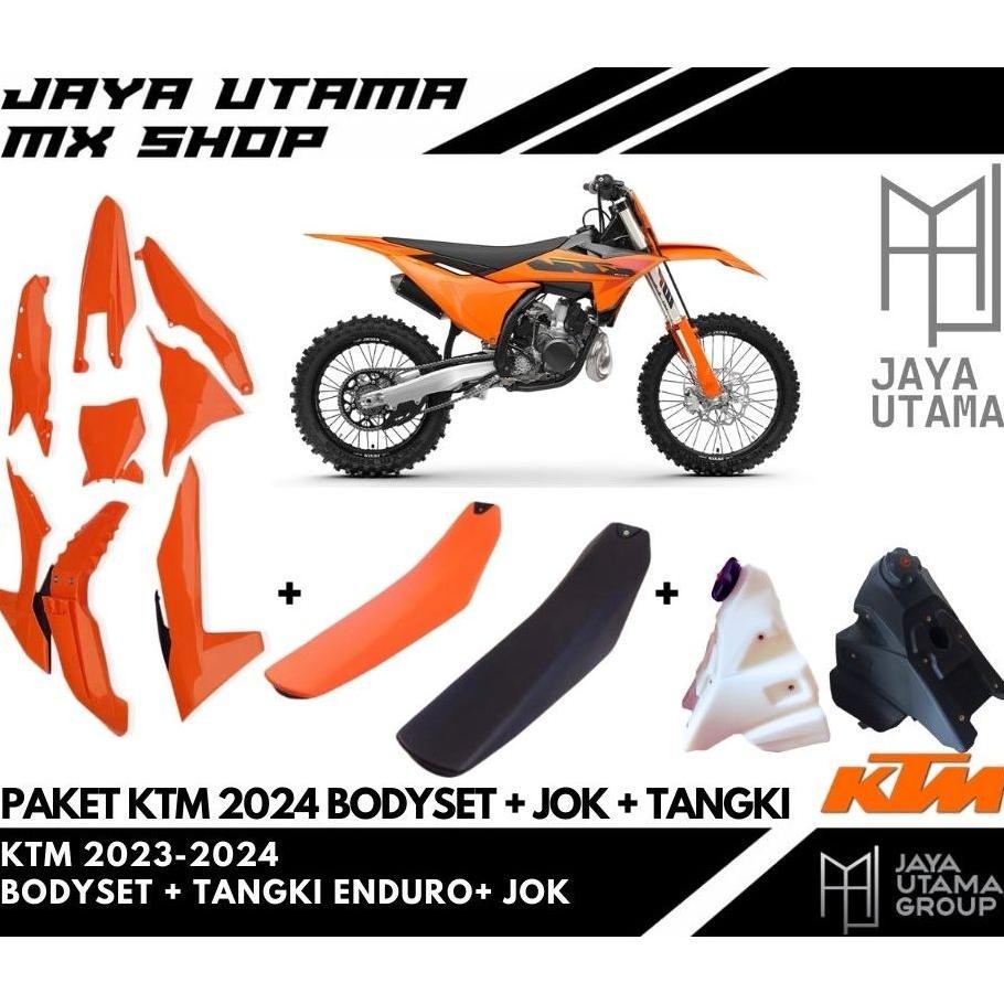 BODY FULL SET KOMPLIT KTM 250 450TAHUN 2024 2025 EXC | Bodyset Tangki Jok