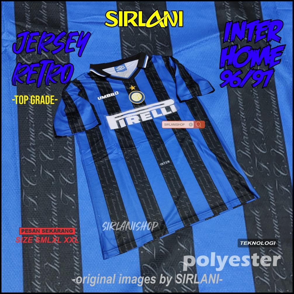 JERSEY RETRO INTER HOME 1996 1997 VINTAGE INTER MILAN
