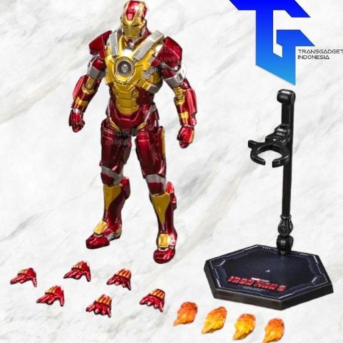 New  ZD TOYS Iron Man 3 MK17 Heartbreaker 1/10 Marvel Studios The Infinity Saga IronMan Mark 17 XVII