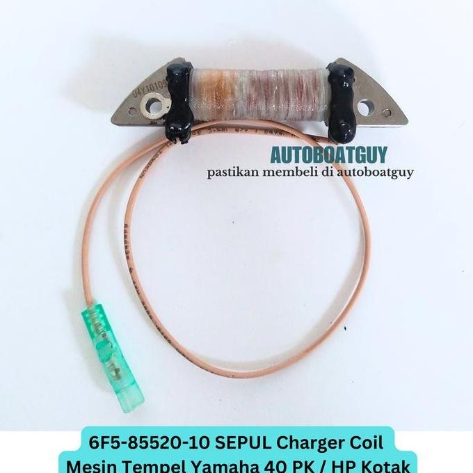 6F5-85520-10 SEPUL Charger Coil Mesin Tempel Yamaha 40 PK / HP Kotak