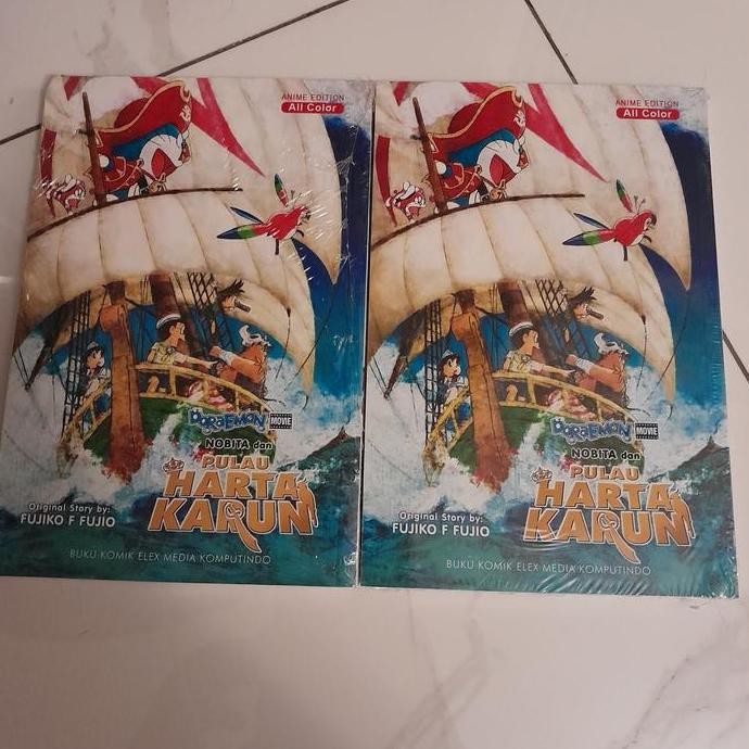 Komik Doraemon Movie: Nobita Dan Pulau Harta Karun Segel Ori