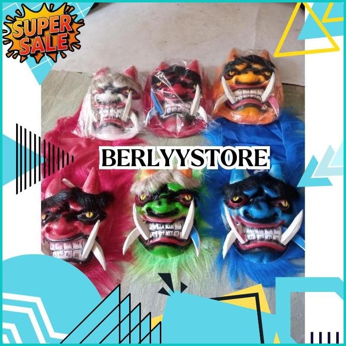 Buta Gedrug/Topeng Gedrug Mulut Bergerak/Topeng Buto Gedrug PROMO