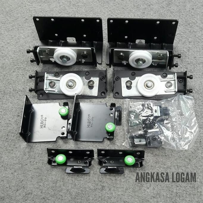 Rel Roda Pintu Sliding Gantung Huben SUM
