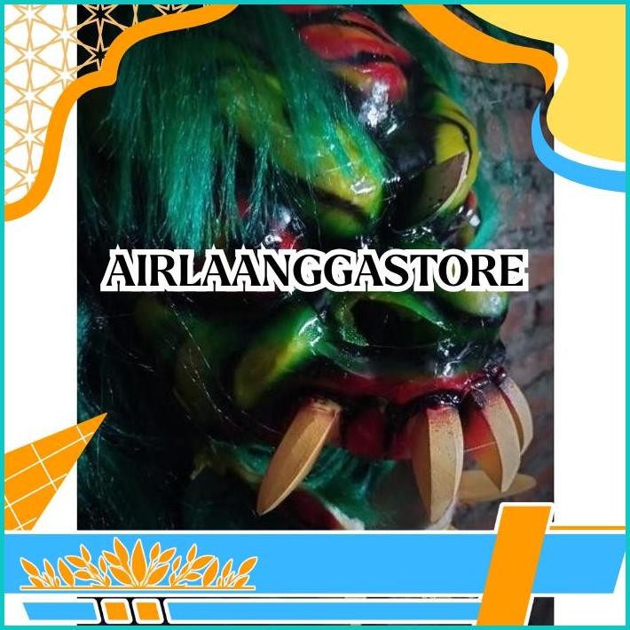 GEDRUKAN TOPENG MOSTER GEDRUK /TOPENG SPON MAINAN GIGI KAYU SERAM /TOPENG GERDUK COD