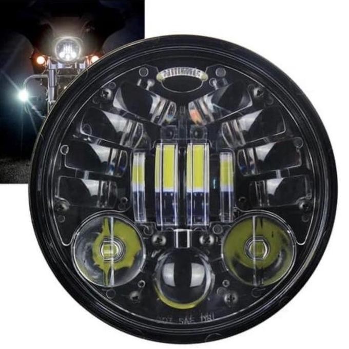 Lampu Dmaker Daymaker 7Inci Cocok For Vixion Cb 150 Verza Tiger Megapro Scorpio Byson Rx King W 175 