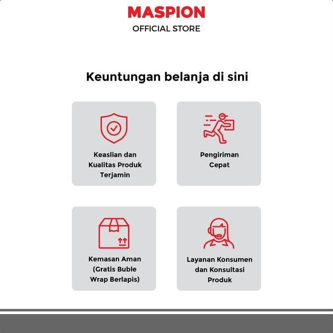 Maspion Wall Cabinet / Rak Kaca Kamar Mandi MC 18