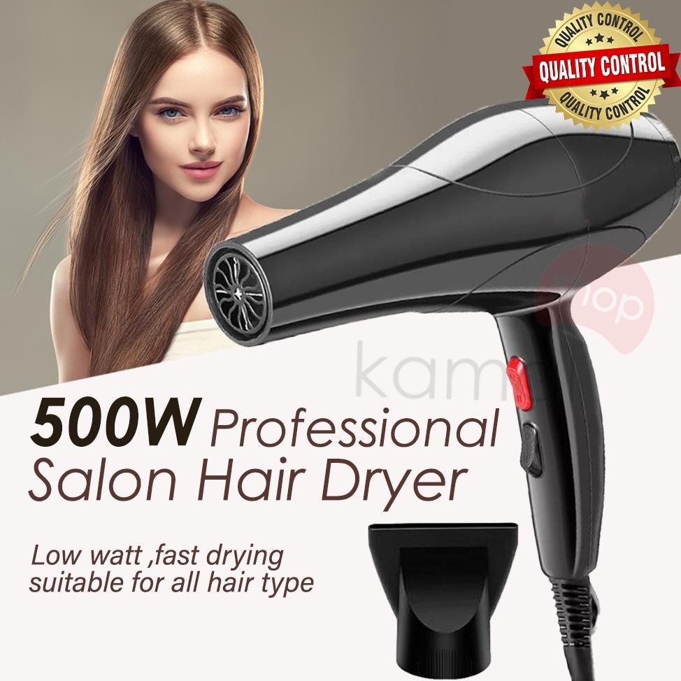 Alat Pengering Rambut Profesional Salon Ion Negatif Hair Dryer Haircare Low Watt