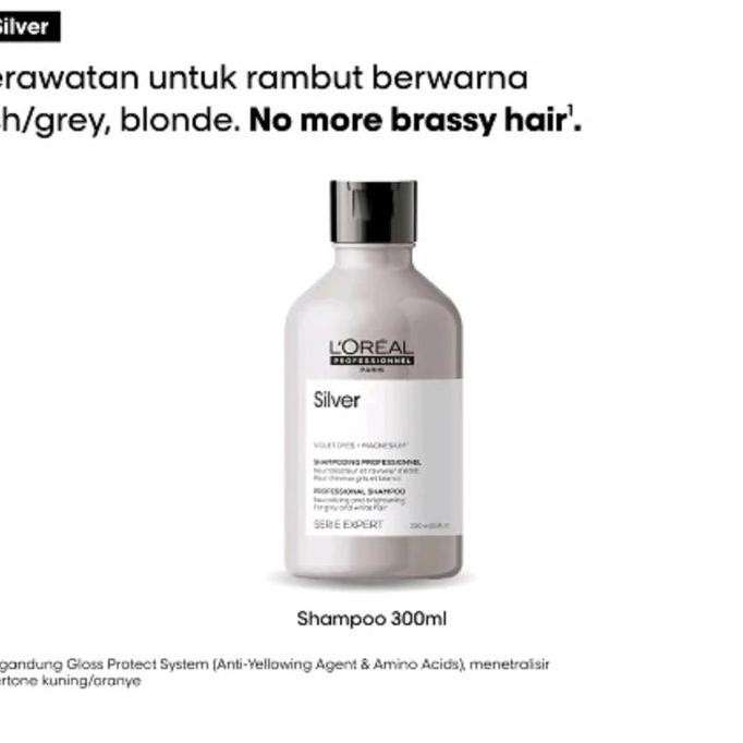 Shampo Loreal Serie Expert L'oreal Magnesium Silver 300ml