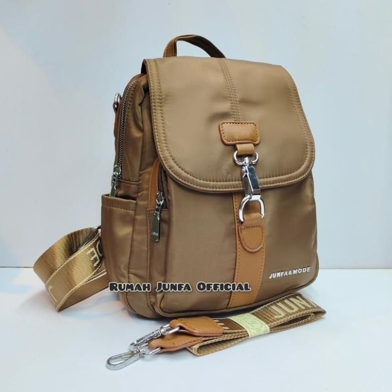 Special TAS RANSEL JUNFA ORIGINAL 9985-362 BAHAN PARASUT POLOS MULTIFUNGSI WATEROOF Buruan Sebelum K