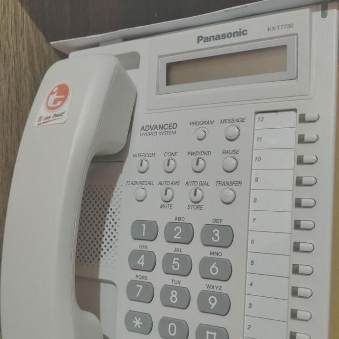 Pesawat Telpon rumah panasonic KX-T7730 key telephone KX T7730