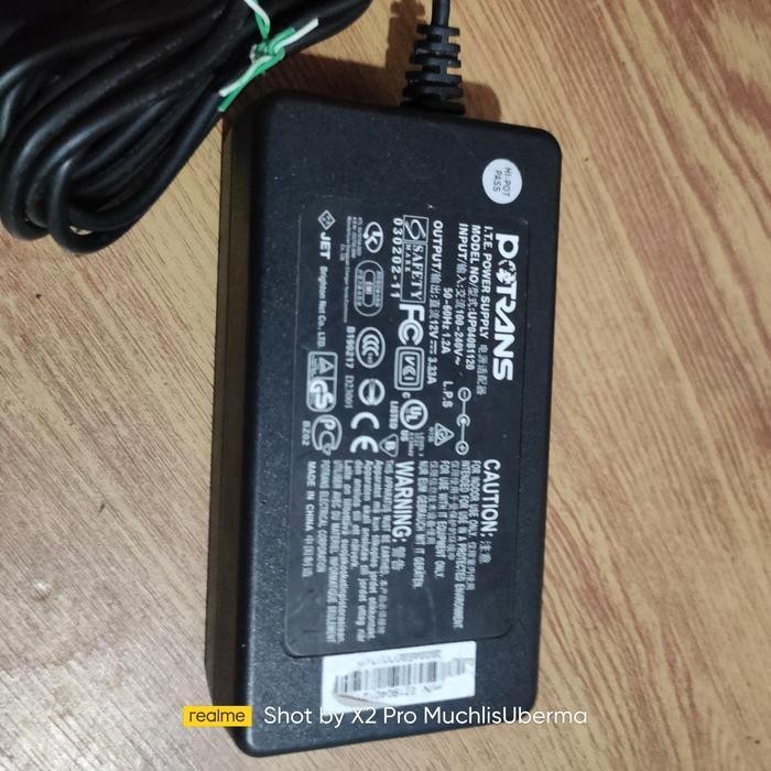 Potrans Up04081120, 12V 3.33A 5.5X2.5Mm Ac Power Adapter Charger Limited