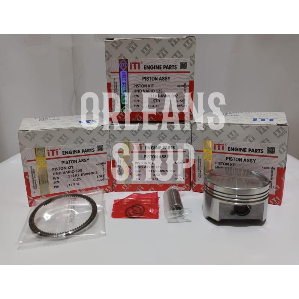 Promo PISTON KIT KWN VARIO 125 VARIO TECHNO 125 ITI SEHER KIT COD