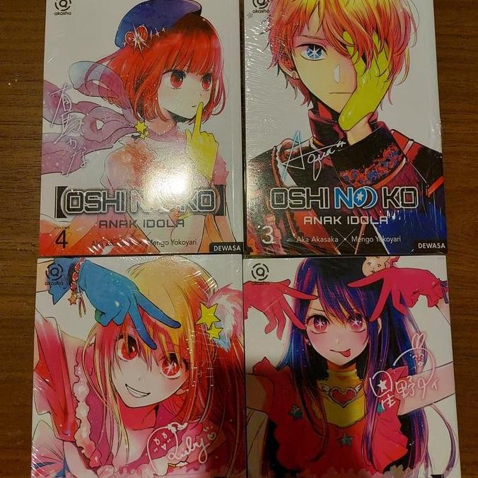 Komik Oshi No Ko, Anak Idola Set Vol 1-4 Segel Ori