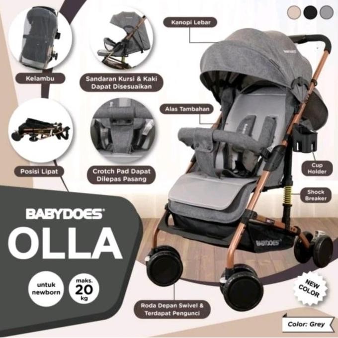 Stroller Babydoes Olla / Kereta Dorong Bayi Babydoes Olla / Stroller Bayi