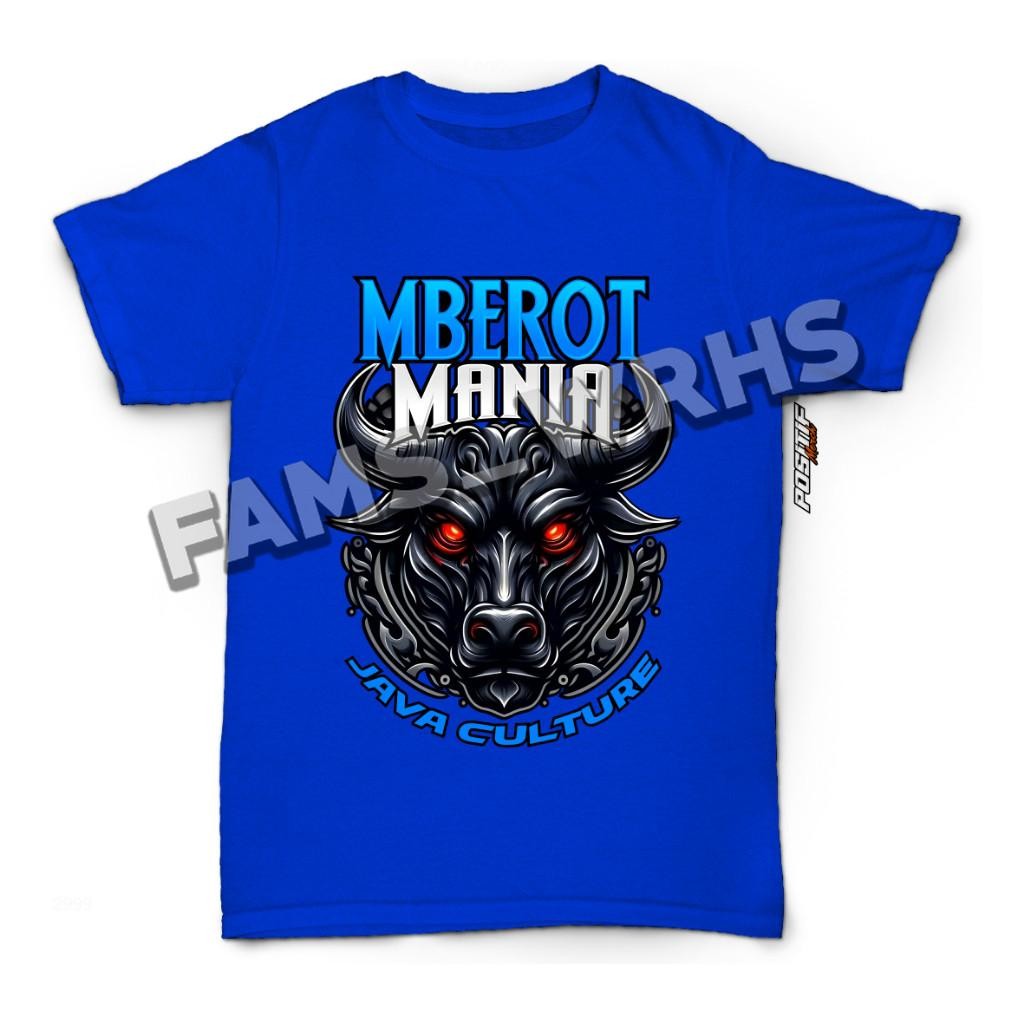 Baju Kaos Anak Mberot Mania Bantengan Malangan
