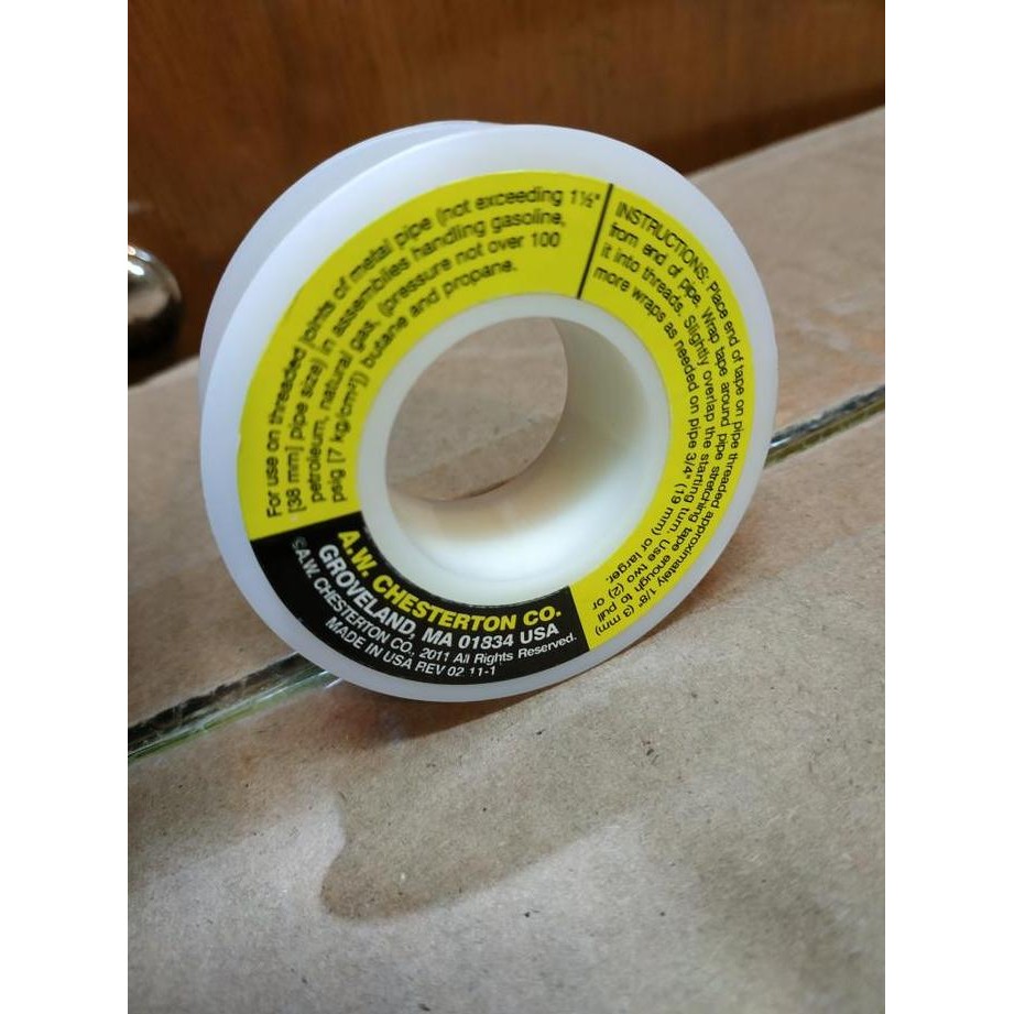 Promo Seal tape chesterton GOLD END untuk pipa gas. COD