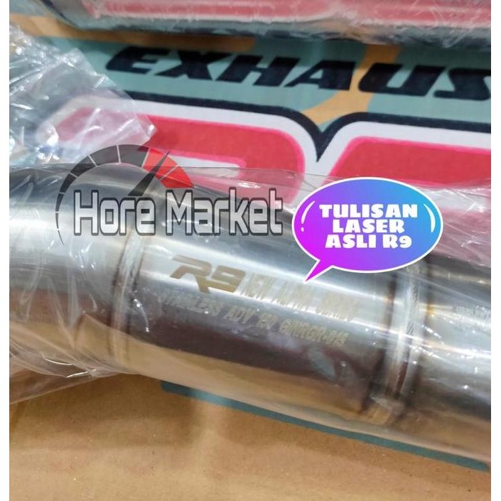 Knalpot R9 Alpha Series Knalpot R9 Adv Alpha Series Honda Adv 150