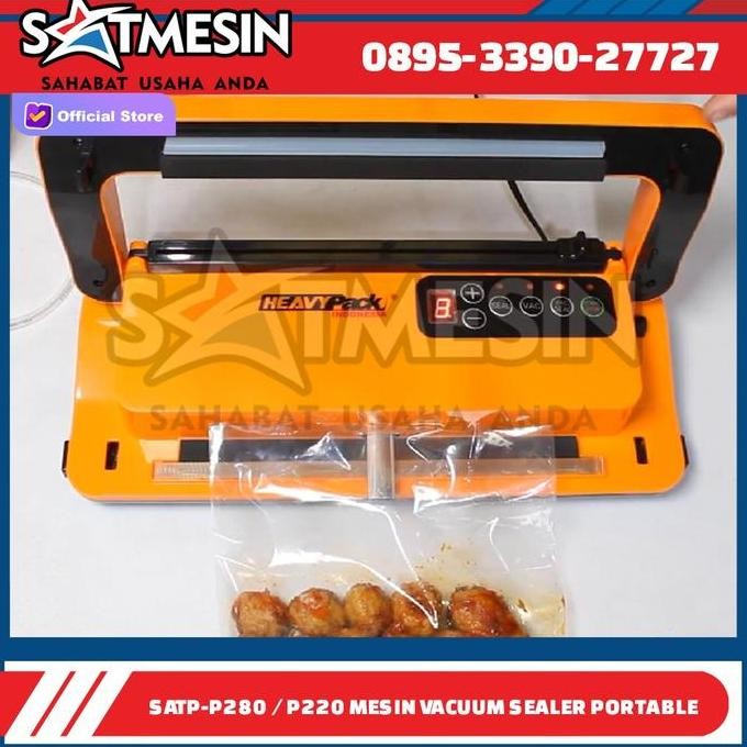Vakum Sealer Vacum Seal Manual Basah Dn Kering Dz-P280 Satmesin Dz-280