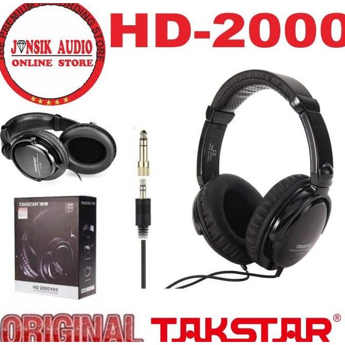 Takstar Hd2000 Hd-2000 Hd 2000 Headphone Studio