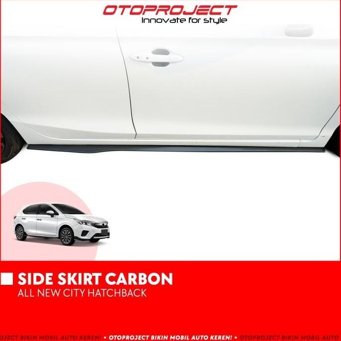 SIDE SKIRT ALL NEW CITY HATCHBACK CARBON