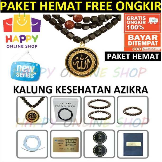 Azhikra - Azikra Kalung Kesehatan - Tasbih Azikra - Original