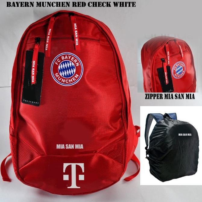 [Kecil Tas Ransel Bayern Munchen - Backpack Bayern Munchen - Tas Bayern Munich Ni06