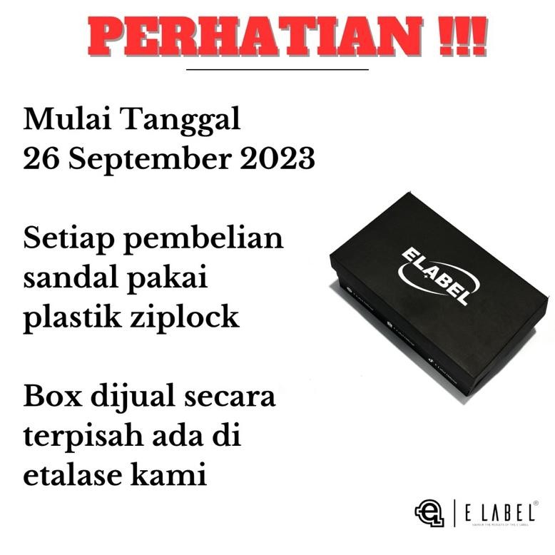 New - E Label - Sandal Era High | High Sandal Jepit Wedges Wanita Sandal Jepit Wanita .,