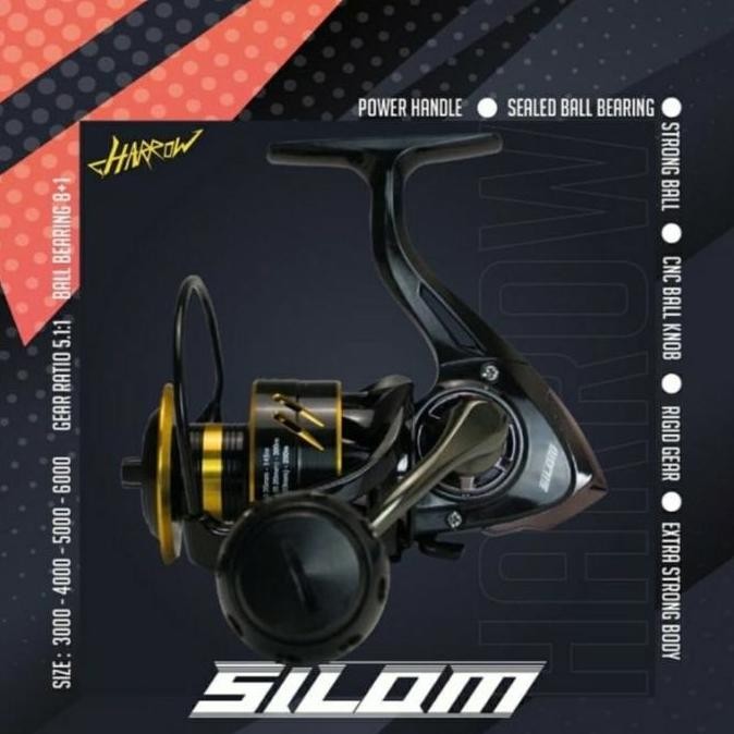 Reel Harrow Silom 2021 - 3000/4000/5000/6000 - Power Handle