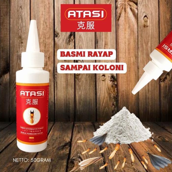 ATASI Anti Rayap Bubuk Racun Pembasmi Rayap Super Ampuh
