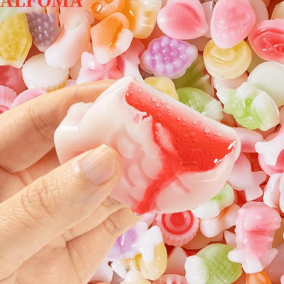 Wax Bottle Candy 64 Pcs Permen Lilin Sedang Popular Cemilan Edible Korea