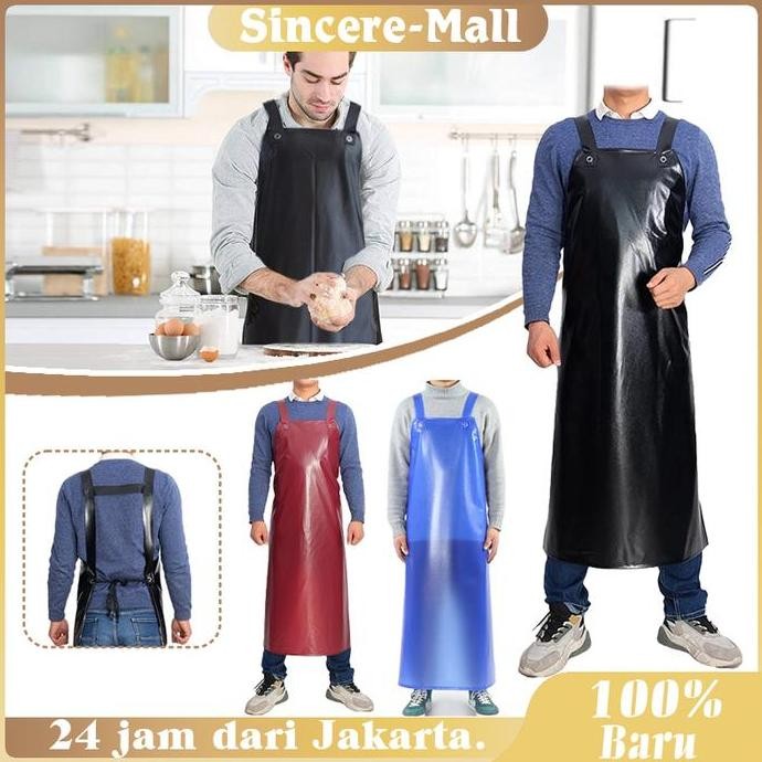 Celemek Anti Air Apron Pvc Celemek Panjang Anti Air Celemek Waterproof