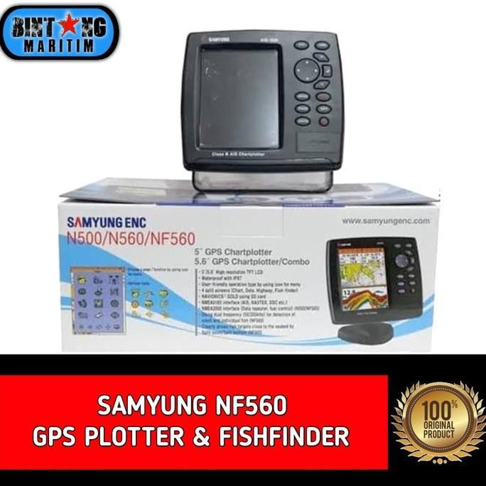 Premium SAMYUNG NF 560 NF560 ChartPlotter GPS Plotter + Fish Finder Promo