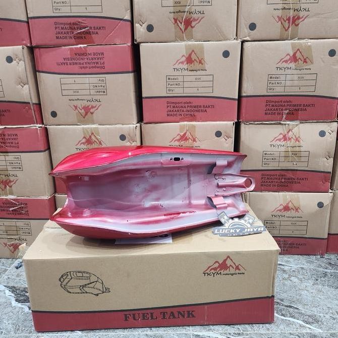 Tengki Tangki Fuel tank Rxs Rx-S Yt Rx special Merah Maron Takayama Motorcycle Original