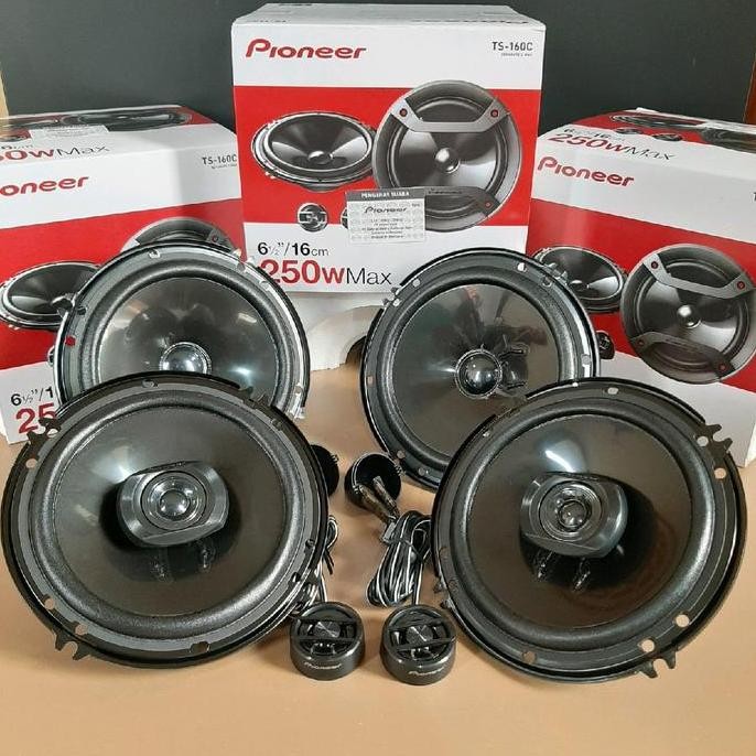 Paket Speaker Pioneer Split + Coaxial Pioneer Paket Audio Mobil Speaker Pioneer