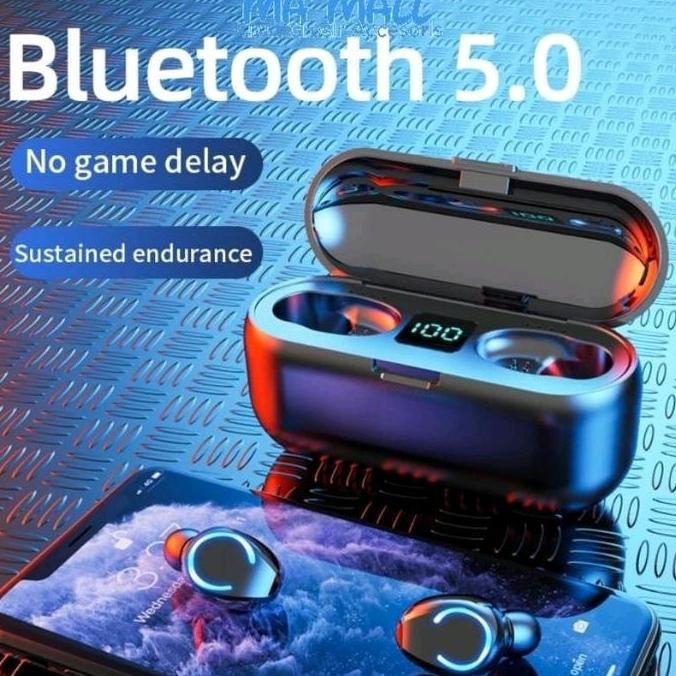 Headset Earphone Bluetooth Tws F9 Headset B35 Earphone Bluetooth Tws Wireless Tws F9-5 PN