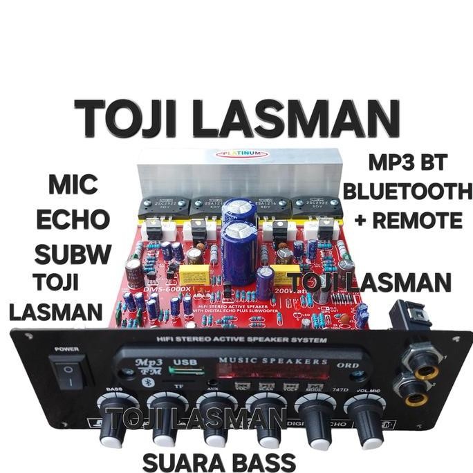 Bluetooth Dms 6000 Power Aktif Speaker Dms6000 Echo Mic Pcb Kit Echo