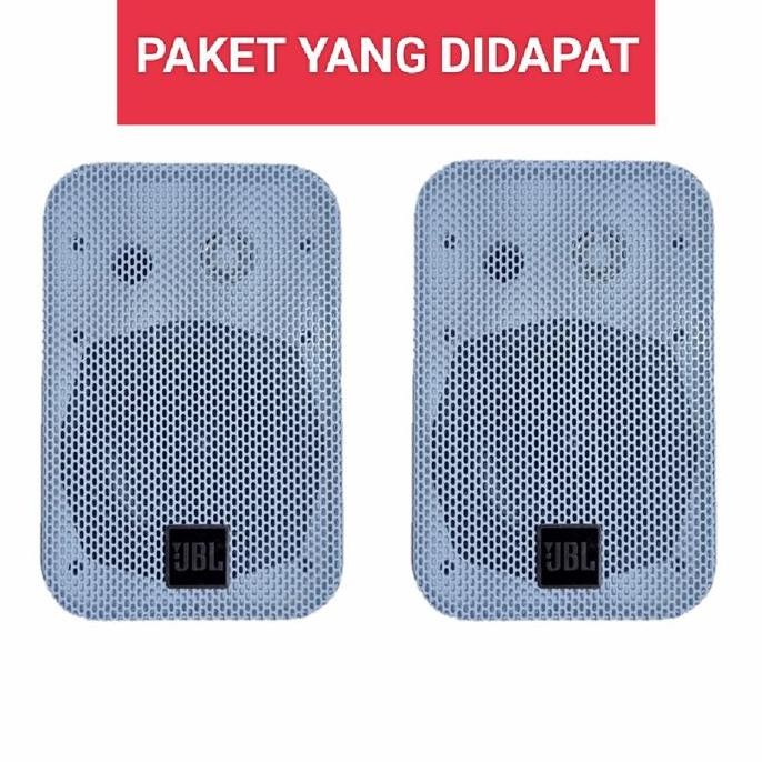 Paket Karaoke Set,Caffe, Rumahan Dll Jbl White Jt-525 2 Titik