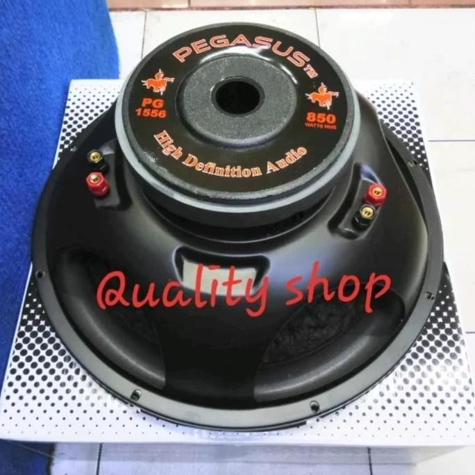 Subwoofer Pegasus 15 Inch Double Coil 850 Watt Baru