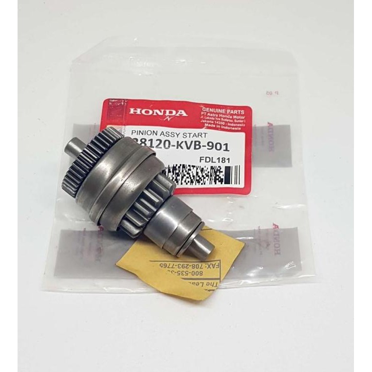 Original Ahm Gear Gigi Pinion Granat Double Starter Beat Vario Karbu