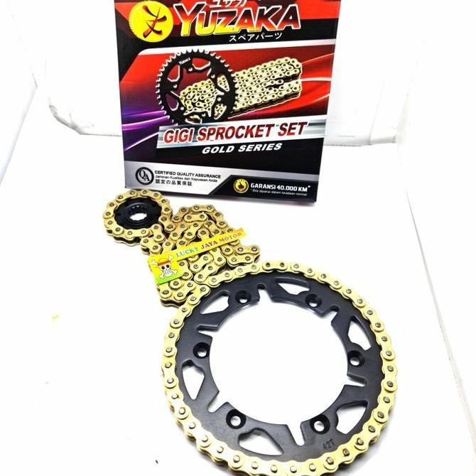 Gearset girset chainkit gear gir set rantai Klx 250 Klx250 Gold Motorcycle Original