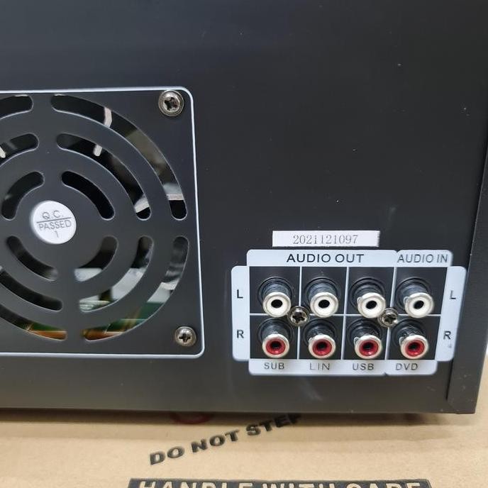 Power Mixer 8 Channel Kentmax Km-7370 Plus Prosesor Bbe