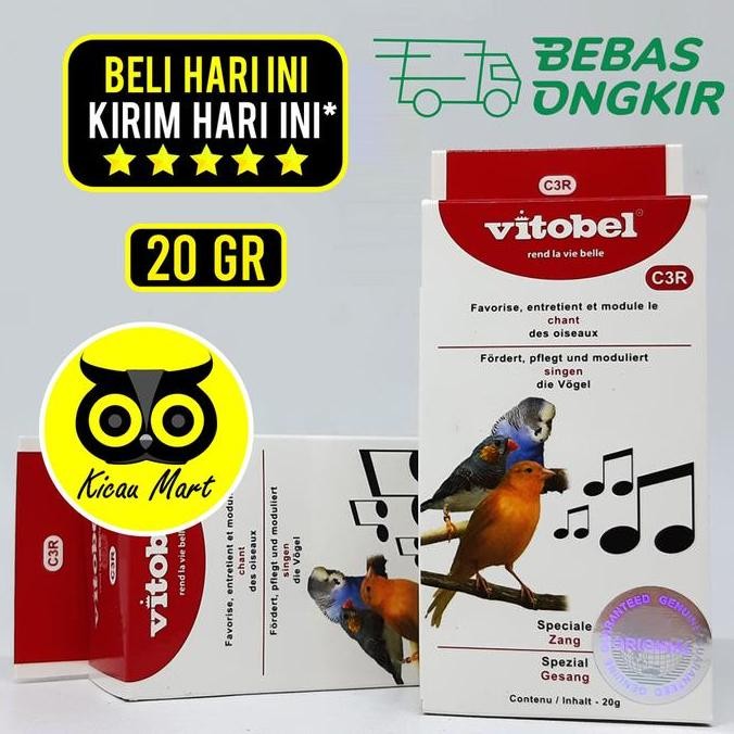 *#*#*#] VITAMIN PENGGACOR BURUNG KENARI MURAI C3R VITOBEL OBAT SPONTAN GACOR