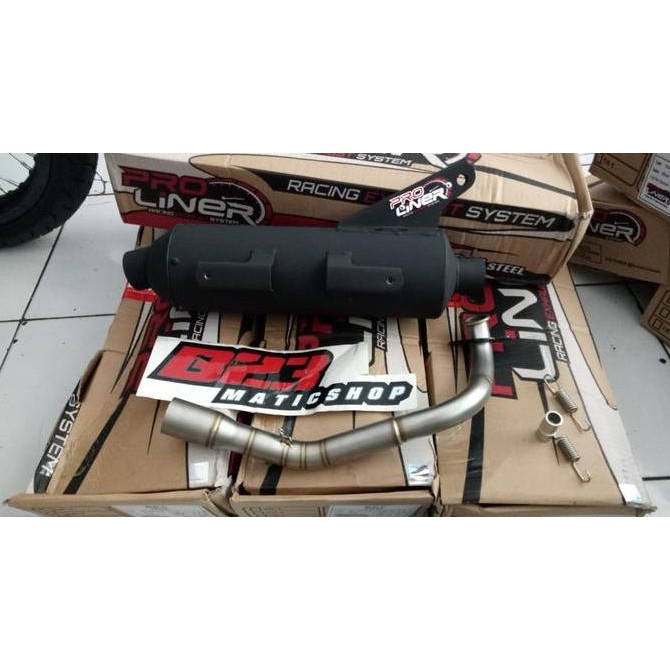 Knalpot proliner beat scoopy leher atas fi esp Motorcycle Original