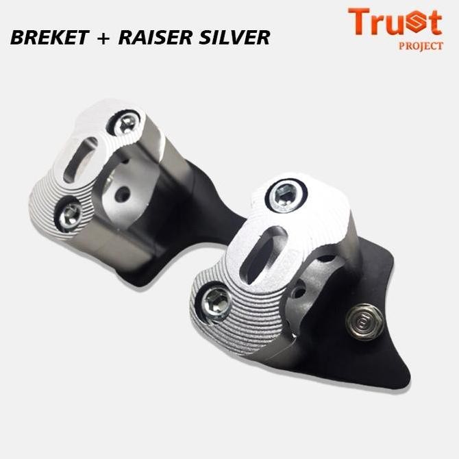 Breket Dudukan Stang Rzr Fatbar Baplang Yamaha R15 V3 Vva Plus Raiser Cnc Import Bracket Dudukan Sta