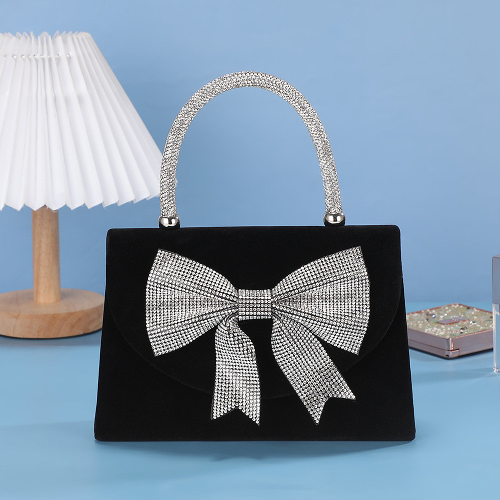 【Bintang Kota】【COD】Tas pesta pita modis untuk wanita, tas selempang persegi kecil gaya mewah dan ber