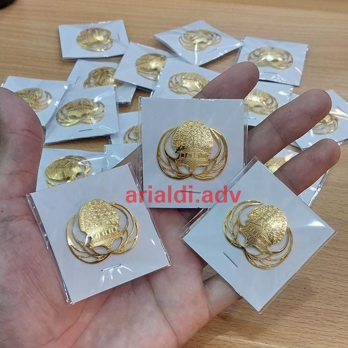 Pin Korpri Bolong Terbaru Pin Korpri Bolong Kerancang/Bobok Magnet
